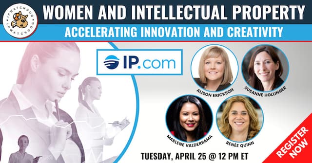 Women & Intellectual Property: Accelerating Innovation and Creativity – Apr 25, 2023